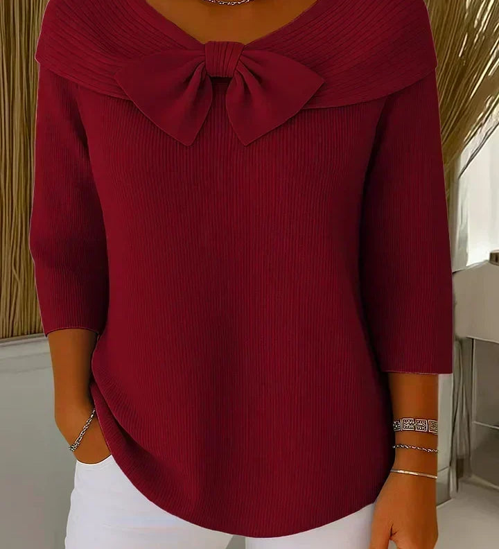 Sorcha — Bow Detail Jumper
