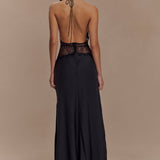 Eleanor — Lace and Satin Dress
