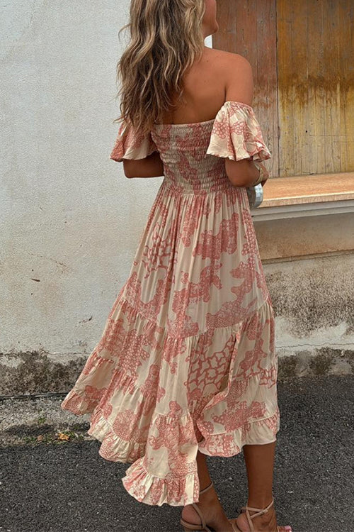 Róisín — Εξώμο Μίντι Φόρεμα