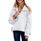 Kate — Φαρδύ Μπουφάν Τύπου Πουλόβερ με Κουκούλα