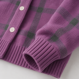 Katie — Φθινοπωρινή Καρό Ζακέτα