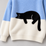 Úna — Cat Motif Jumper