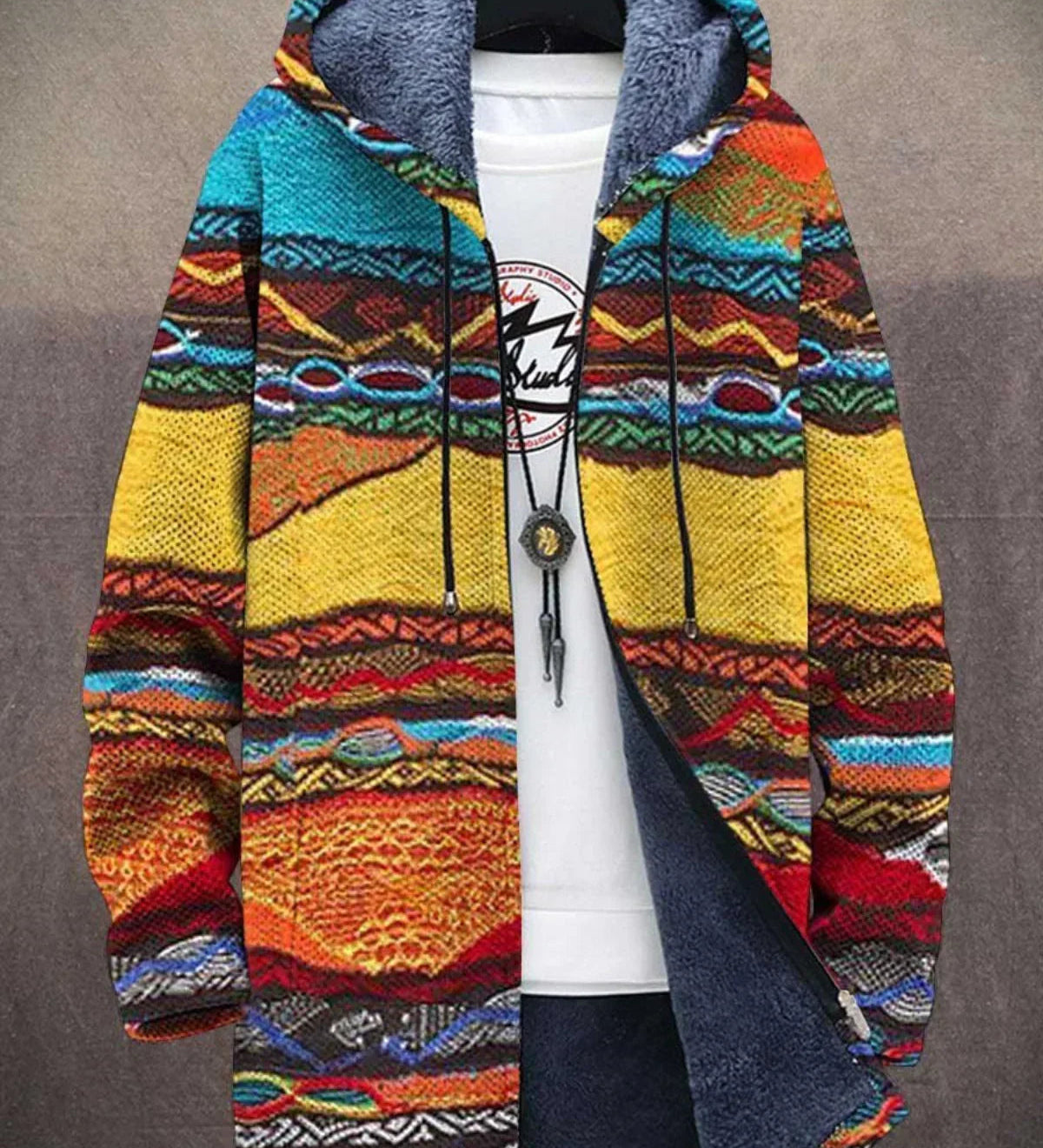 Aoife — Luxurious cardigan inspired by art