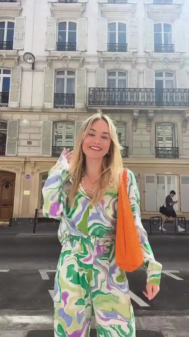 Cynthia — Σετ με Έντονο Σχέδιο Σπείρας