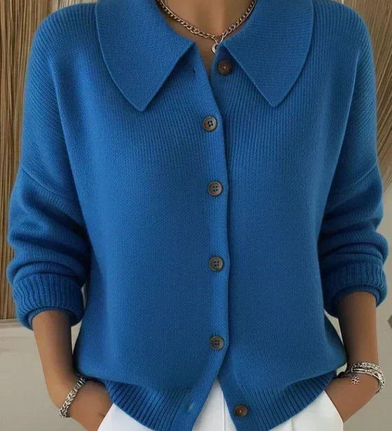Caoimhe — Collared Button Cardigan