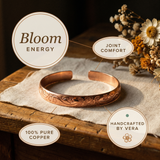 Βραχιόλι Χαλκού Katerina's Bloom