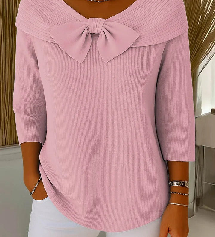 Sorcha — Bow Detail Jumper